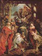Peter Paul Rubens THe Adoration of The Magi (mk27) painting